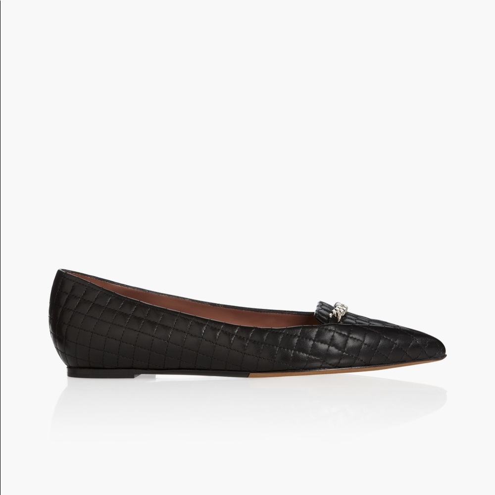 Tabitha Simmons flats chain detail 39.5